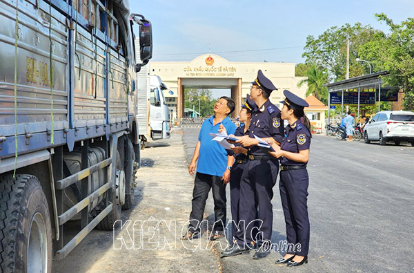 Năm 2022, Hải quan Kiên Giang phạt hành chính hơn 669 triệu đồng 